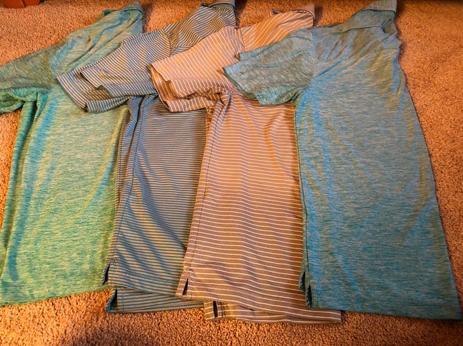 4 Under Armour Golf Polo’s