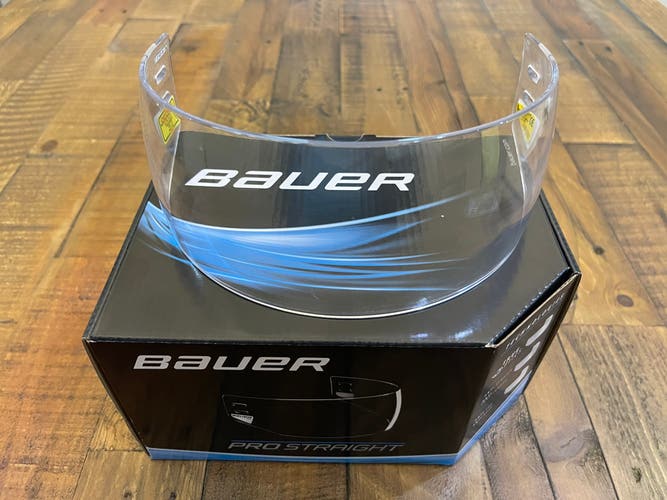 Bauer Pro Straight Visor Clear