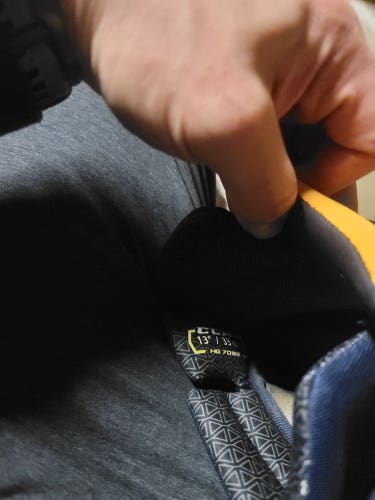 Used CCM Tacks 7092 Gloves 13" Pro Stock