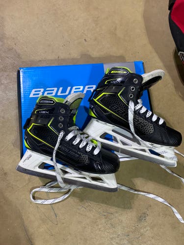 Used Bauer Regular Width Size 7.5 GSX Hockey Goalie Skates