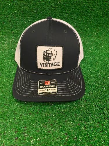 Vintage Lax Brand Trucker Hat (Navy)