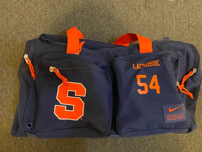 Blue Syracuse Nike Duffle Bag