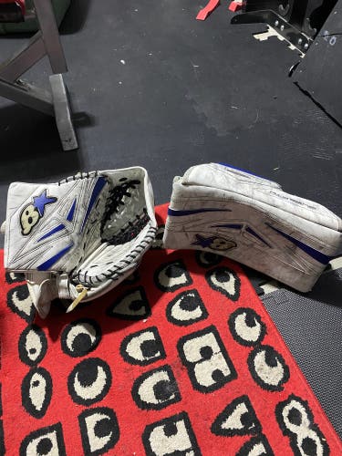 Used Brian’s Sub Zero Goalie Glove Set
