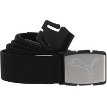 NEW Nike G-Flex Woven Stretch Dark Grey/White Golf Belt Men's Size