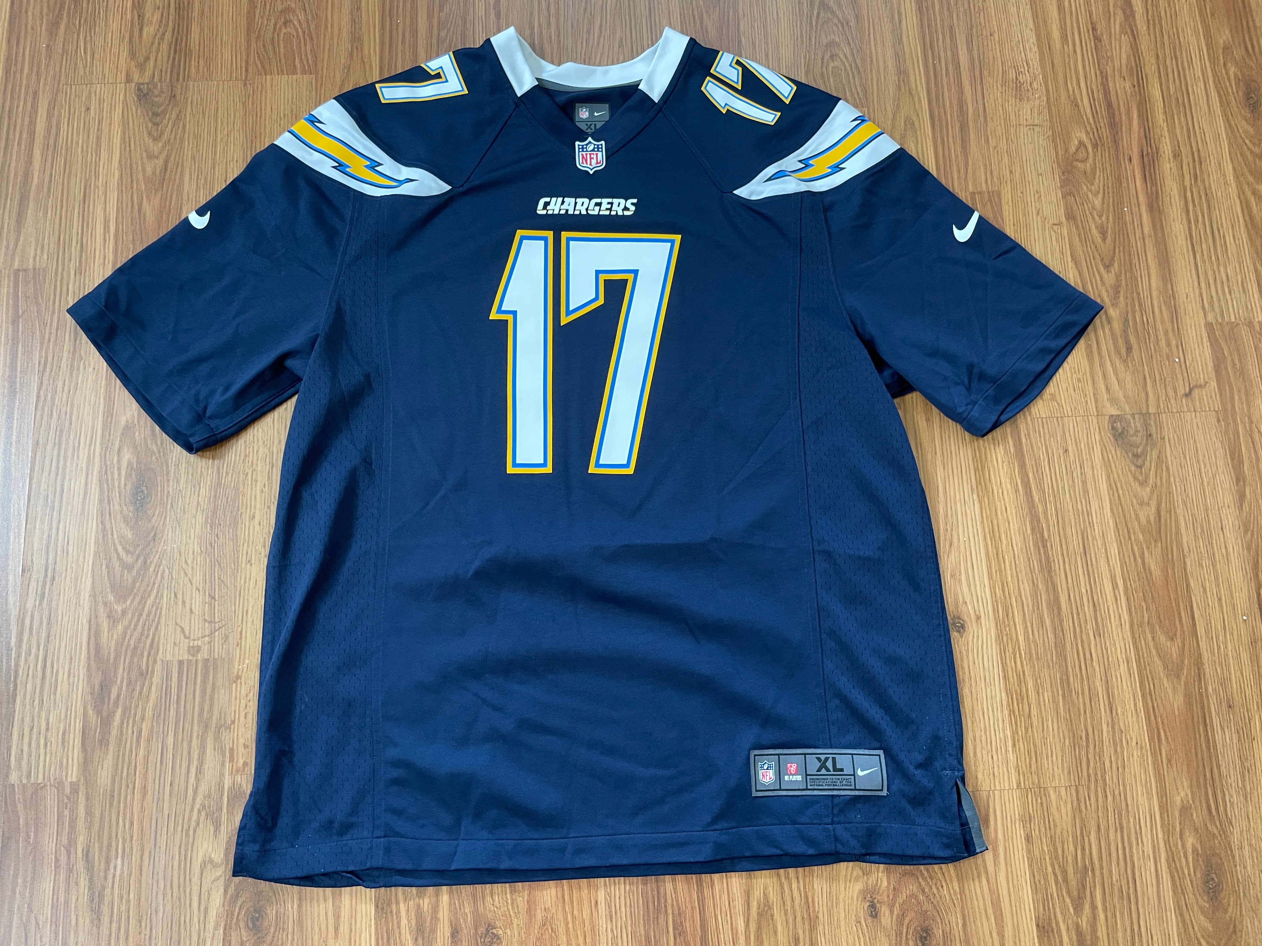 Phillip Rivers Powder Blue Chargers Jersey XL