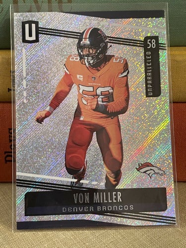 2019 Panini Unparalleled #98 Von Miller Los Angeles Rams Denver Broncos