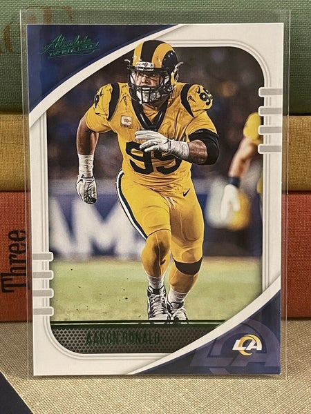 2020 Panini Absolute #61 Aaron Donald Los Angeles Rams Green