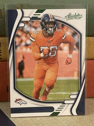 2021 Panini Absolute #54 Von Miller Broncos Los Angeles Rams Green Parallel