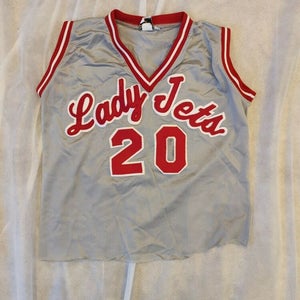 Adams Central High Lady Jets Cropped Basketball Jersey New Era Knitting Mills M