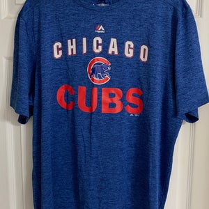 Nike Men's Chicago Cubs Blue Authentic Collection Victory Polo T