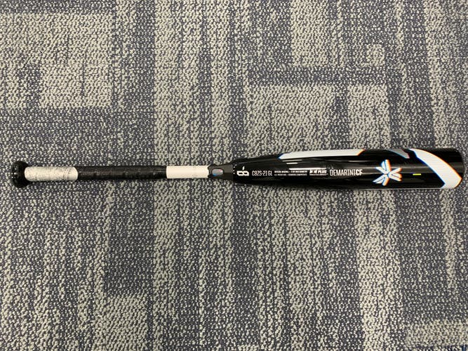 Used 29" USSSA Certified 2021 DeMarini Composite CF Glitch Bat (-8)