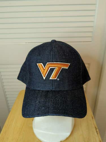 NWT Virginia Tech Hokies Zephyr Fitted Hat 7 7/8