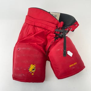 Used Red Bauer Custom Pro Pants | Senior Small | EQ26