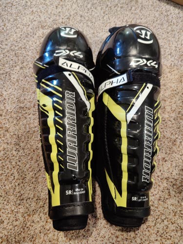 Used Warrior Alpha Dx4 Shin Pads