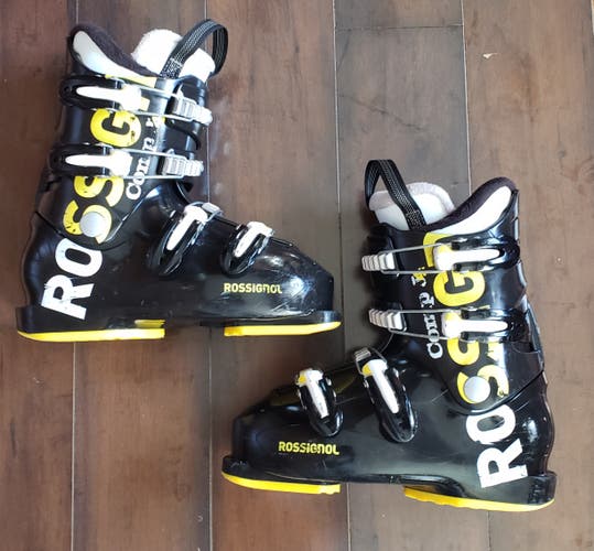 Jr. Rossignol Comp4 Ski Boots 23.5/275mm Unisex *USED-CLEAN*