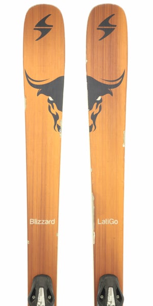 Used 2017 Blizzard Latigo Demo Ski with Bindings Size 177 (Option 210548)