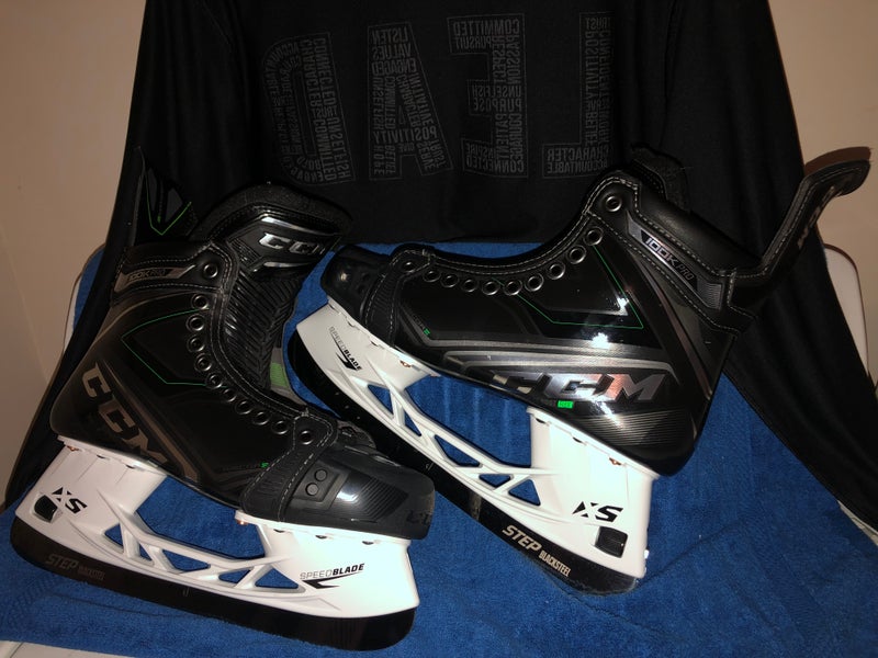 Senior Used CCM 100k Hockey Skates Regular Width Pro Stock Size 10