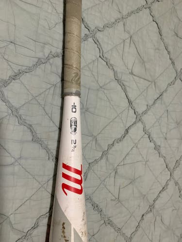 Used USSSA Certified Marucci Alloy CAT 8 Bat (-10) 17 oz 27"