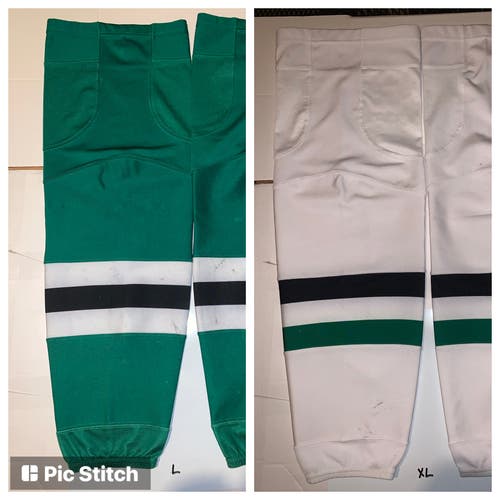 Bundle - Dallas Stars Used Reebok Socks Pro Stock