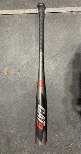 Used BBCOR Certified Marucci Alloy Cat 9 Bat (-3) 30 oz 33"