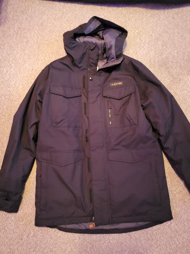 Black Men's Adult Used Large Burton Jacket