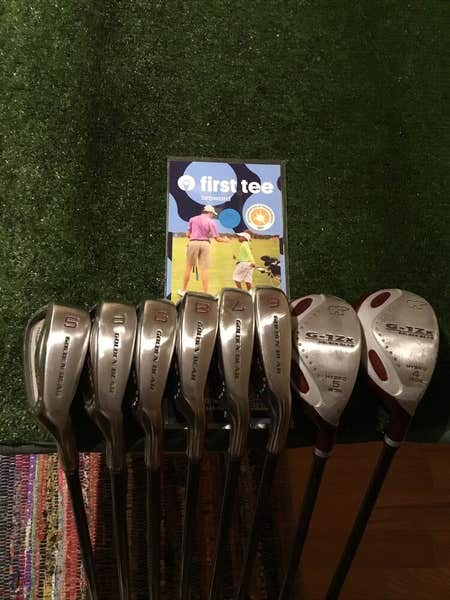 Golden Bear G-1Zx Irons / Hybrids Set 4H, 5H, 6-SW Senior Light