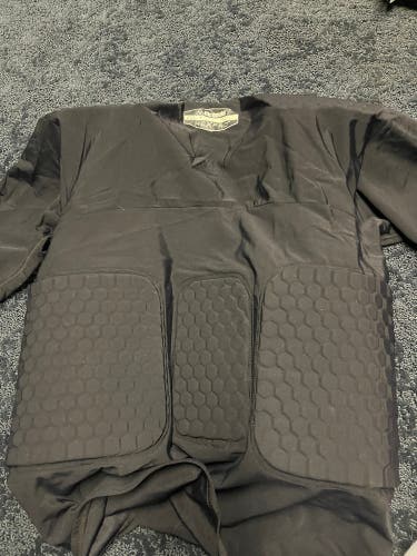 McDavid Shoulder and Rib Padded Shirt - Black XXL