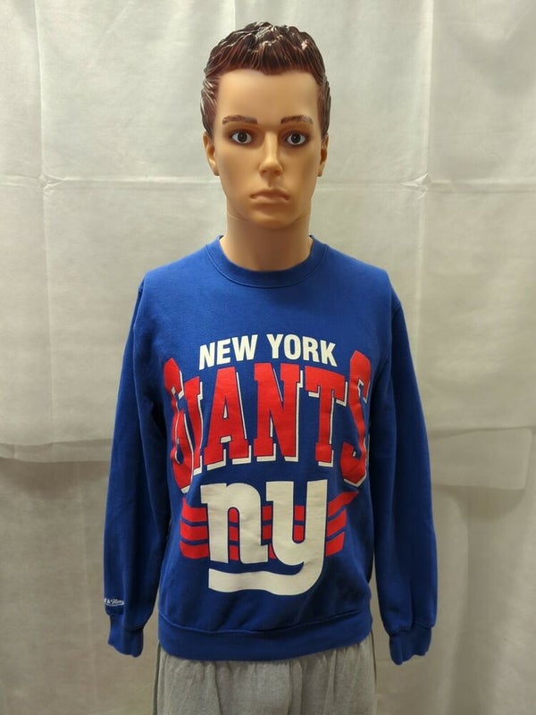 NY Giants Dri Fit New York NFL Sweatshirt Hoodie Size S Small 19/20 pit 2  pit