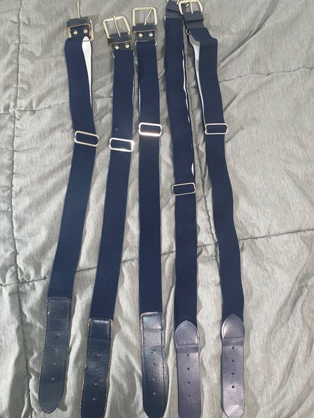 Navy Blue Baseball Belts