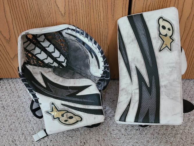 Used Regular Brian's G-Netik 5.0 Intermediate Blocker and Glove