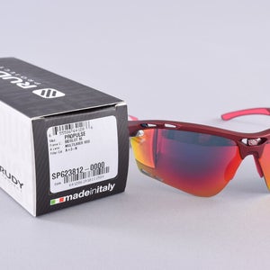 Rudy Project Propulse Sunglasses Merlot Matte Frame Multilaser Red Lens