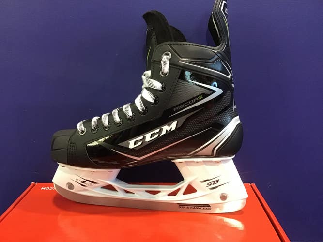 Senior New CCM RibCor SILVER Hockey Skates Regular Width Size 7.5