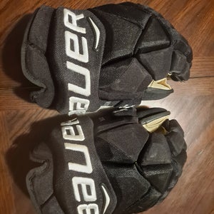Valeri Nichushkin Dallas Stars Game Used Bauer Vapor 1X Pro Gloves 14" Pro Stock