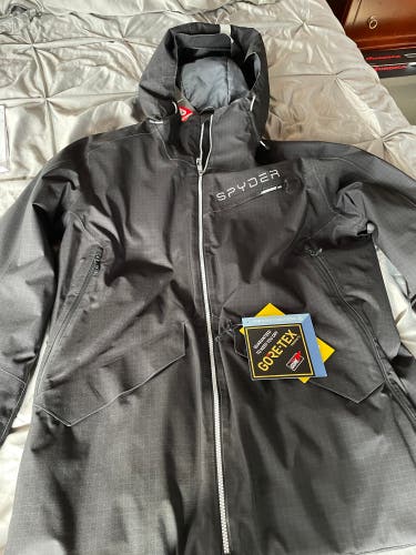 Black Men's Large Spyder Innsbruck  Jacket