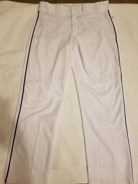 Holloway White with navy blue tubing Adult Men's New XL baseball Pants