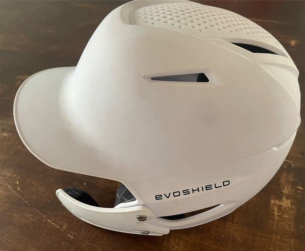 Used 7 1/2 EvoShield Batting Helmet W Jaw Guard