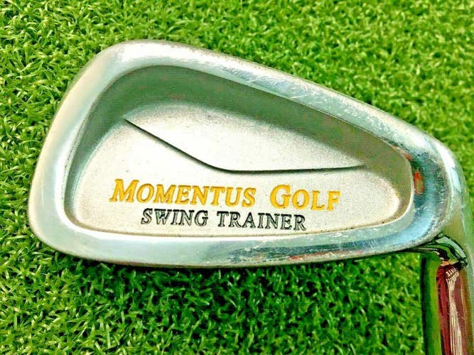 Momentus Golf Weighted 40 oz. Training Iron w/Practice Grip ~34" RH MINT /mm4525