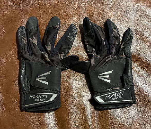 New Youth Large Easton Mako Beast Batting Gloves