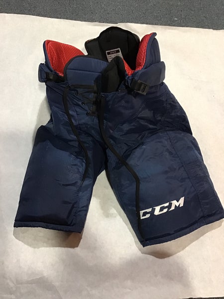 Colorado Avalanche Game Used Pro Stock CCM HP45X Large #84 | SidelineSwap