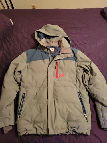 Gray Men's Adult Used Large Flylow Jacket