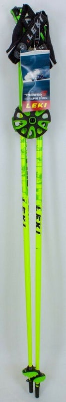 NEW $130 LEKI Spitfire Trigger S Compatible Ski Poles 105CM 42" Downhill Skiing