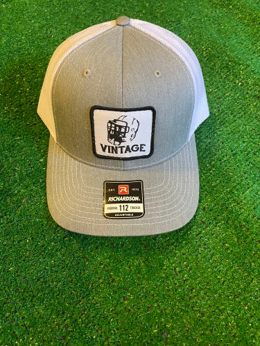Vintage Lax Brand Lacrosse Trucker Hat (Gray)