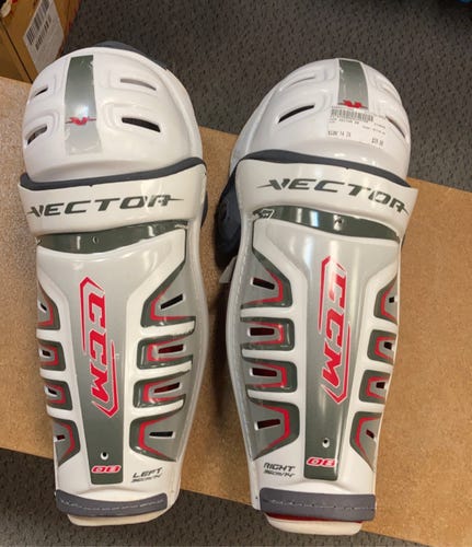 CCM U+ Vector 08 Used Senior 14" Shin Pads