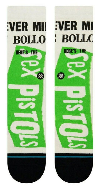 Stance X Sex Pistols Bullocks Punk Rock Crew Socks Large Men S 9 13 Sidelineswap