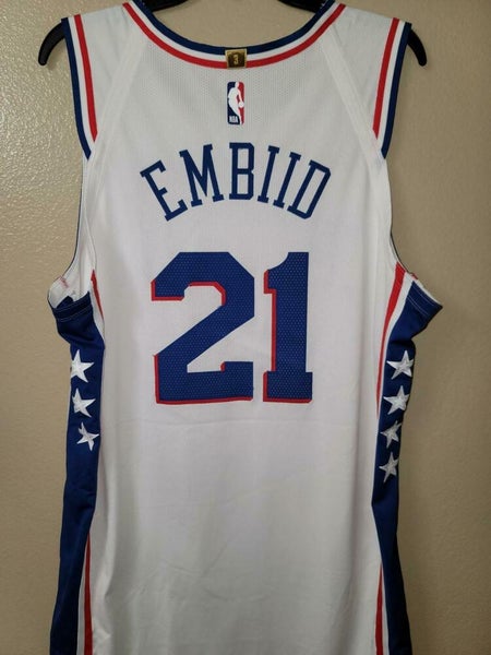 Joel Embiid Philadelphia 76ers Fanatics Authentic Player-Issued