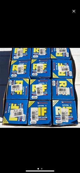 New Worth 12 Pack (1 Dozen) Baseballs