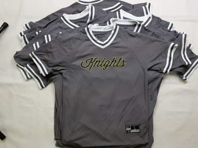 Knights Baseball Jerseys Team Set Adult & Youth Various Sizes Lot Gray Holloway