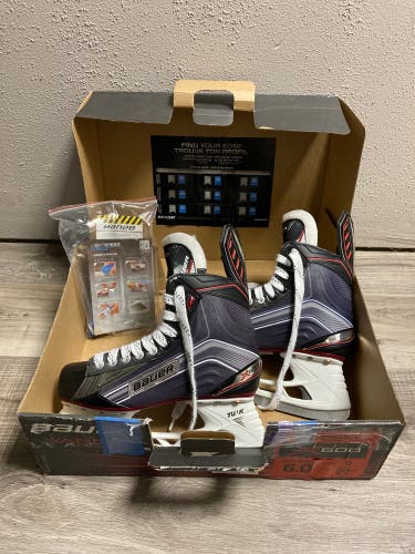 New Bauer Sz 6 Vapor X600 Hockey Skates