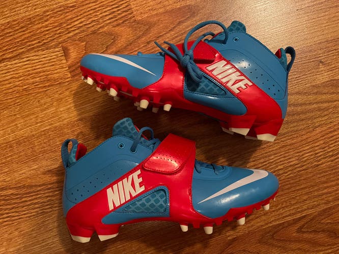 NEW IN BOX *LIMITED EDITION NIKE BLUE CHIP* - Nike Huarache 3 Mens Lacrosse Cleats - Size 12
