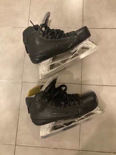 Bauer Size 10 D&R (Regular) Supreme 1S Hockey Goalie Skates
